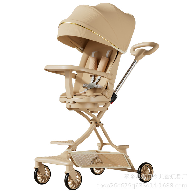 Manufacturer Wholesale Children's Stroller, High-View Lightweight Baby Stroller, Baby Walking Cart, Can Sit and Recline