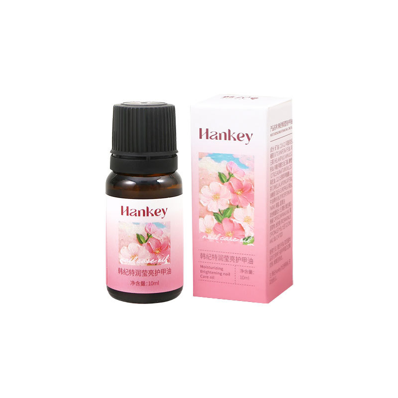 Korean Special Care Nail Rose Essential Oil Hand Smooth Moisturizing Exfoliating Cuticle Oil 10ml Rose Essence