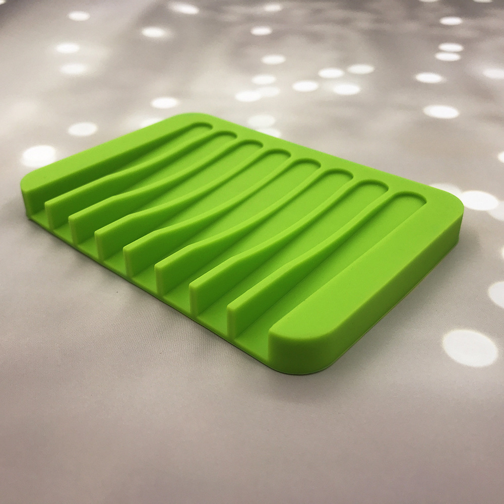 Soap Box Soft Glue No Water Soap Pad Bathroom Soap Pad Tray Bathroom Soap Rack Drain Pad Soap Box