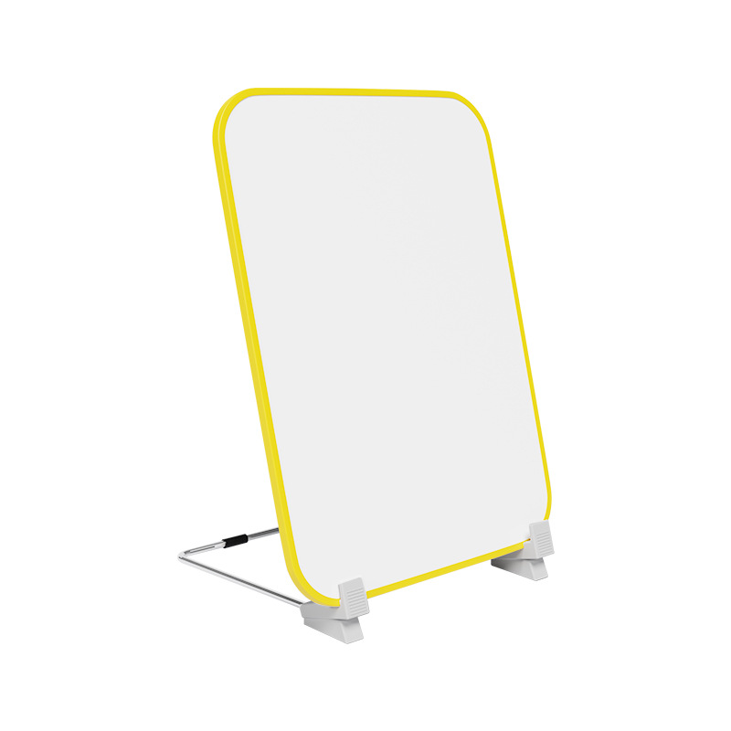 Magnetic mini writing board children's home blackboard erasable live broadcast prompt board handheld bracket small whiteboard