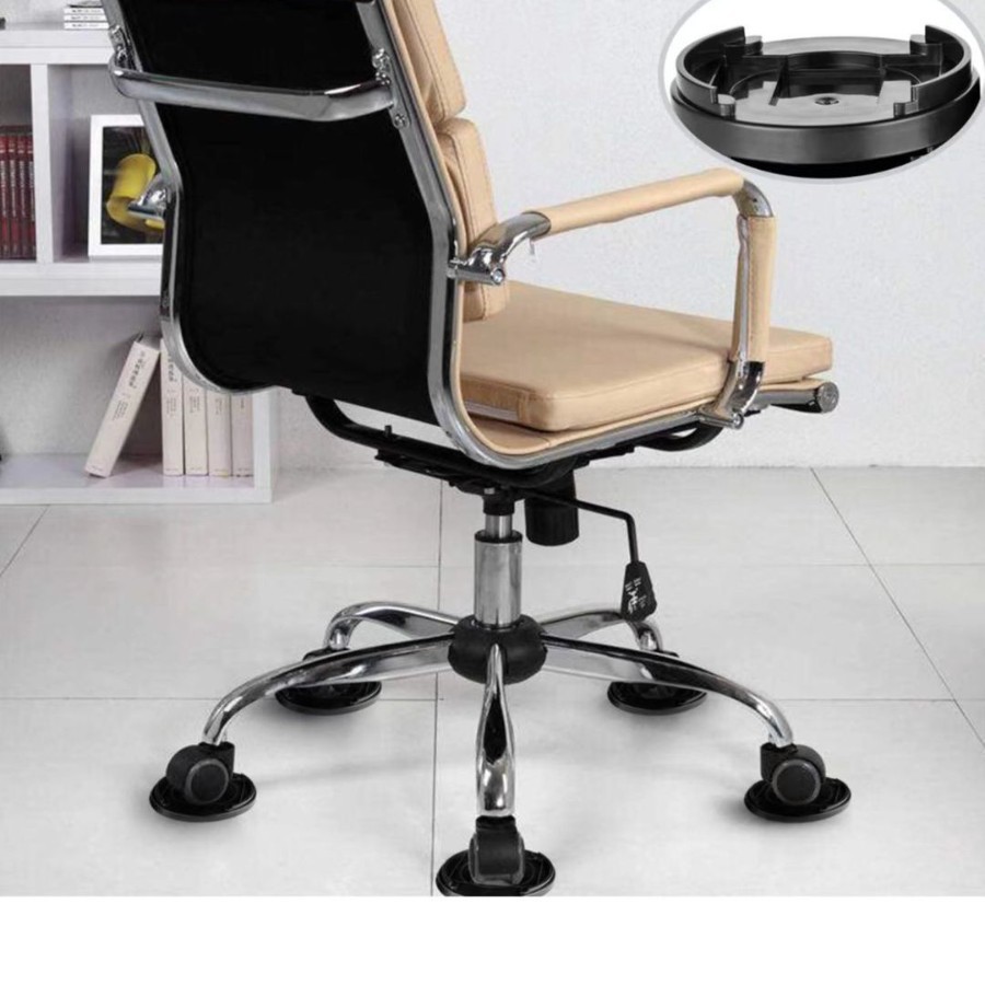 Round Multi-Card Slot Design Bed Foot Table Foot Cabinet Foot Furniture Foot Pad Anti-Slip Solid Wheel to Prevent Cuts on Floor Carpet