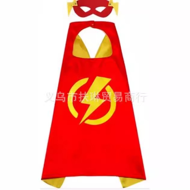 Kids Superhero Cloak Costume Kids Halloween Avengers Cloak Prom Play Kids Gift