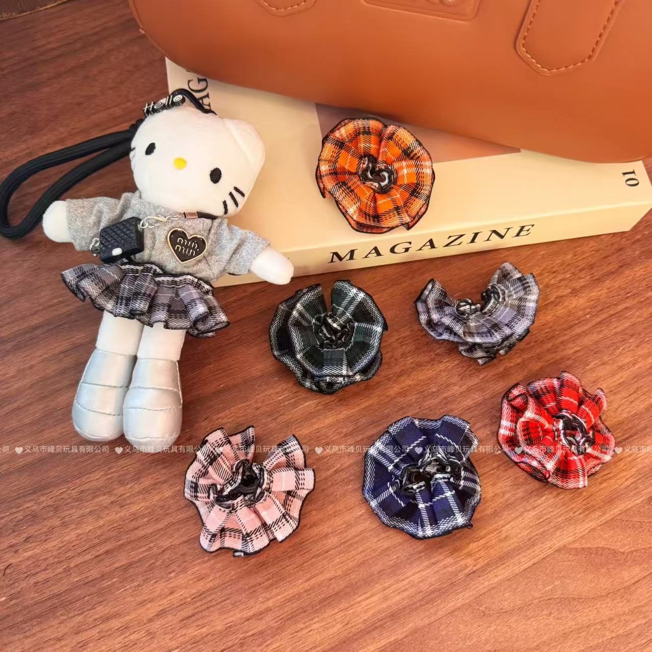 Мини-юбка в клетку для кукол с длинными ногами Kt, аксессуары для DIY, одежда для игрушечных кукол