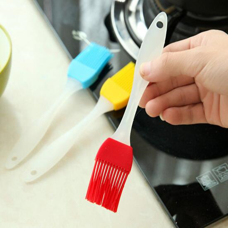 Barbecue brush split silicone oil brush high temperature resistant small barbecue brush kitchen baking tools wholesale gifts