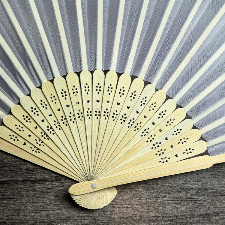 21cm Fan, Multi-Color Solid Color Wedding Cloth Fan, Bamboo Folding Fan with Cloth Surface, Wedding Return Gift, Elegant Fan