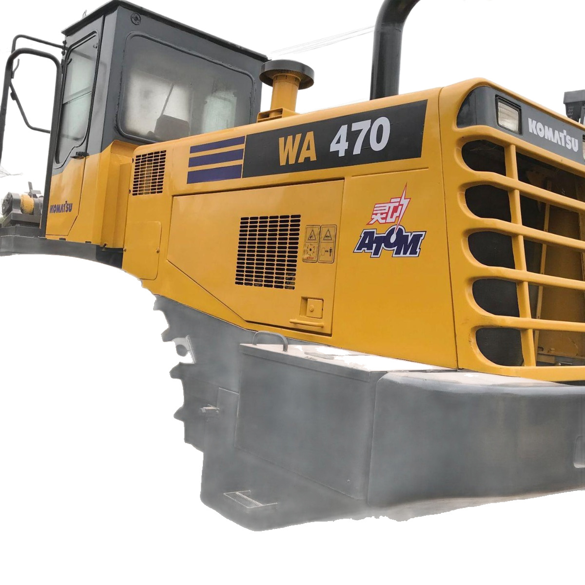 Transfer Used New Komatsu Loader Wa470 Used Japan Loader