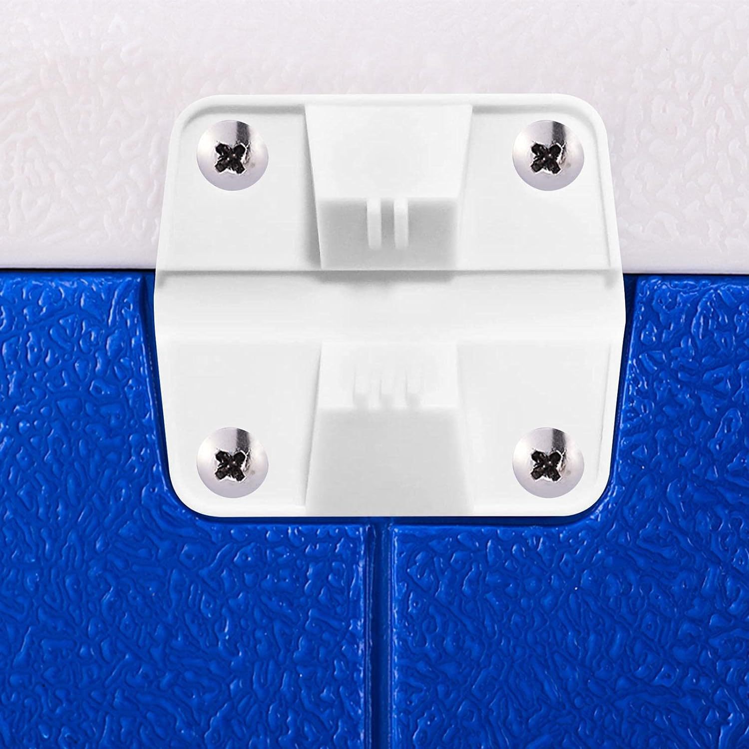 Insulation box universal plastic hinge durable folding box cover solid connection hinge hinge with screws