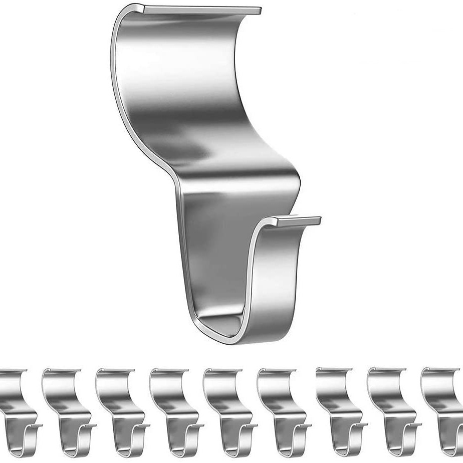 Виниловый подвесной крючок, скрытый крючок для стеновой панели из нержавеющей стали