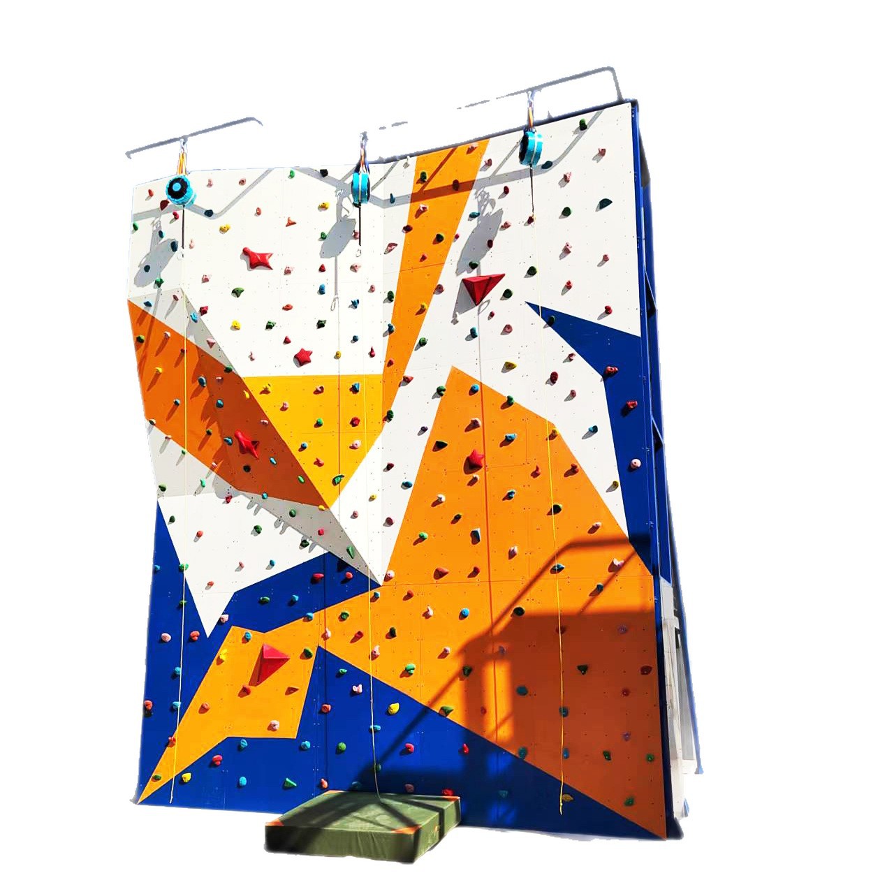 Rock Climbing Wall Indoor and Outdoor Children's Adult Home Climbing Wall Climbing Frame Large Climbing Wall Gym Customization