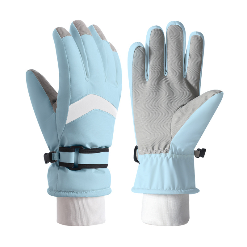 Children's Ski Gloves Factory Direct Batch for Boys and Girls, Full Size, Essential for Winter Outdoor Skiing and Playing in the Snow, Can Be Mixed Batch