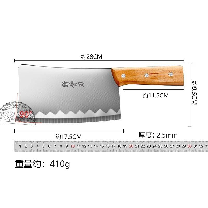 Top-notch bone cutting knife traditional cutting knife bone cutting knife kitchen knife butcher chef commercial knife bone cutting factory direct sales