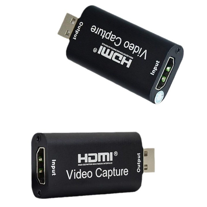 Factory Direct Sales HDMI to Usb2.0 Video Capture Card 1080P High-Definition Video Recorder Game Video Real-Time Flow