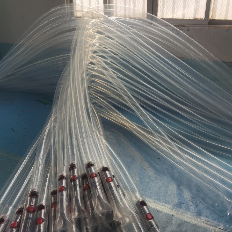 Прозрачная надувная трубка ТПУ, устойчивая к высоким и низким температурам, трахея из полиуретана, надувная пленка для палатки