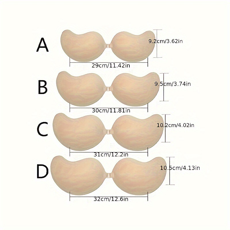 Breast Patch Invisible Silicone Mango Style Underwear Sling No Rims Strapless Bra Anti-Sagging Ready Stock Wholesale