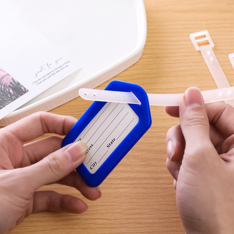 Boarding Luggage Tag Travel Mini Anti-Lost Identification Tag Luggage Trolley Luggage Checked Boarding Pass