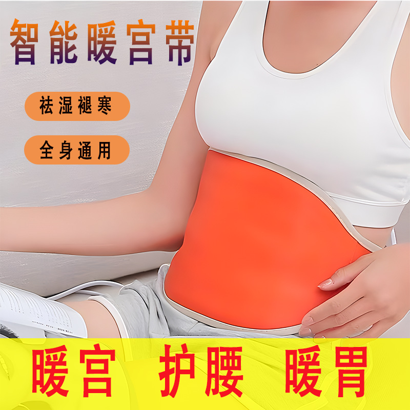 Электрический согревающий пояс, тонкий пояс для горячего компресса, физиотерапевтический пояс для талии, артефакт для больших тетушек