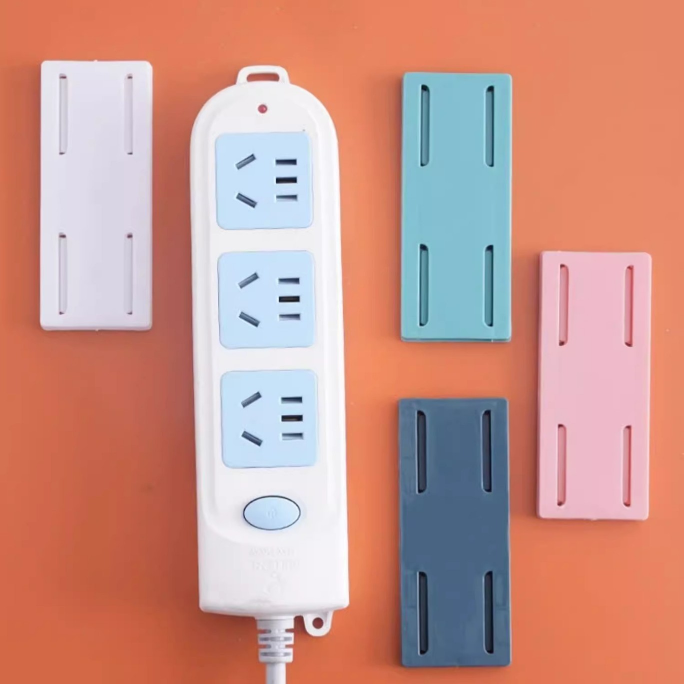 Household wall-mounted electric board storage rack hanging wall router fixing bracket wholesale