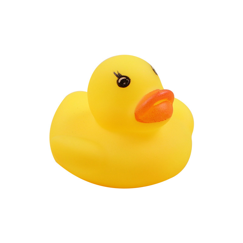 Little Yellow Duck Playing in the Water, Pinch and Screaming Duck, Vinyl Playing in the Water Duck, Kidsren's Educational Toy, Swimming Duck, Hot Sale
