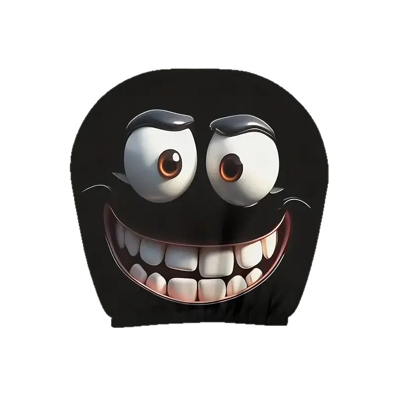 Tume Can Post Labels for Funny Expression Car Pillowcases. Elastic Printed Pillowcases Can Be Made into Car Pillowcases According to the Drawings