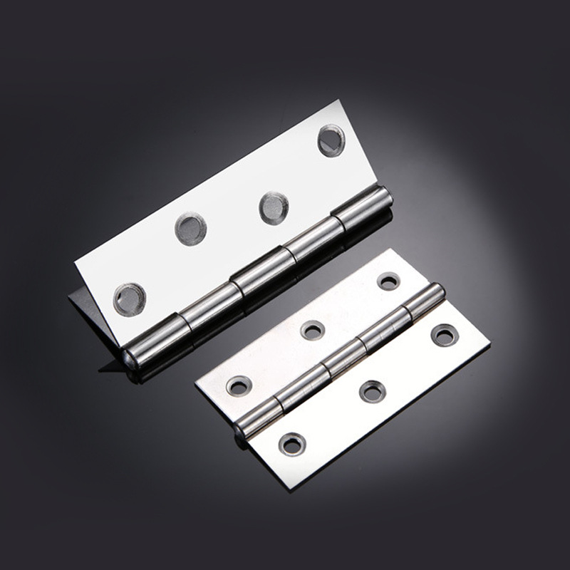 Small hinge 304 stainless steel casement hinge cabinet door and window hinge 1 inch 1.5 inch 2 inch 3 inch 4 inch muffler hinge