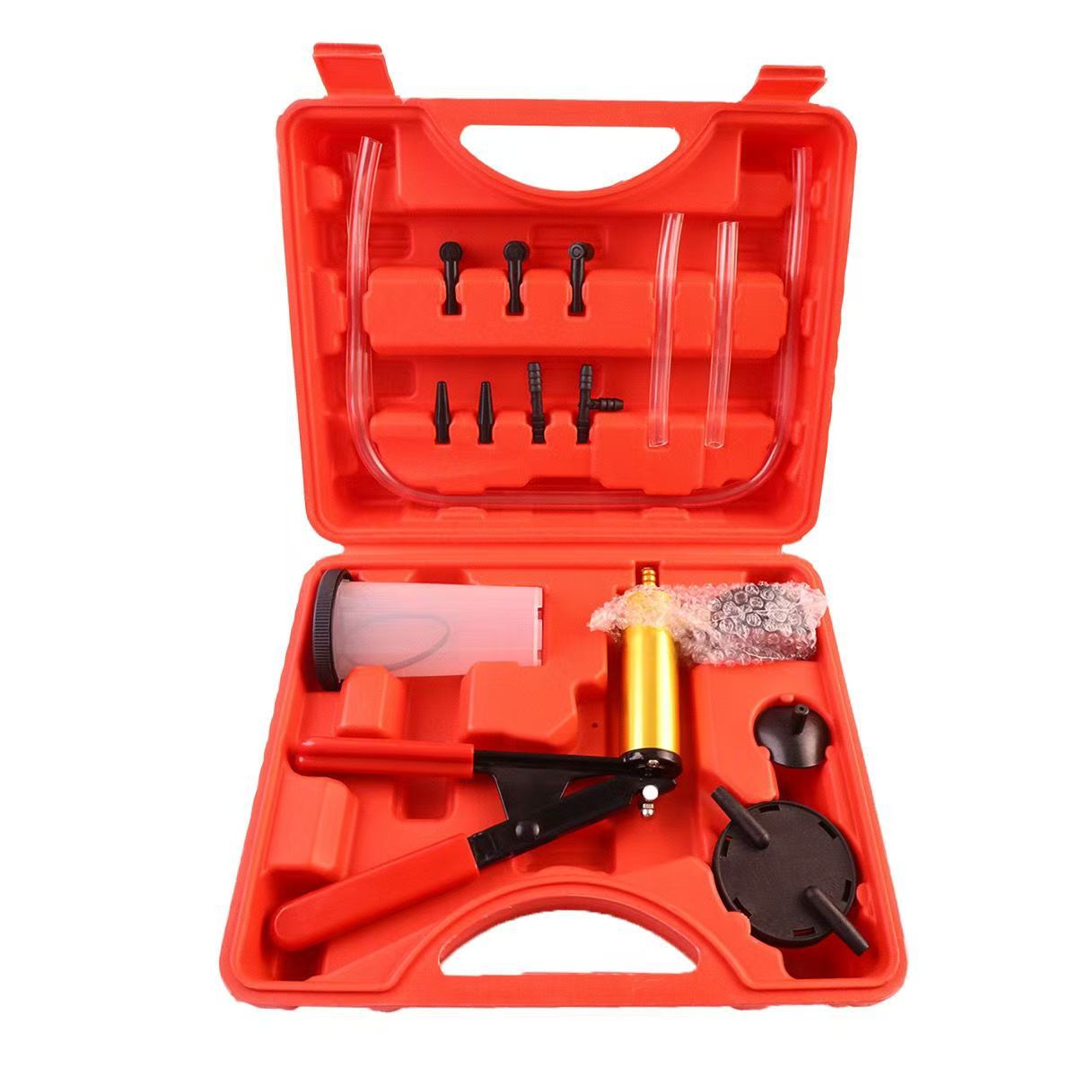 Manual Vacuum Oil Filling Pump Test Set Pistol Type Pressure Detection Vacuum Gauge Brake Fluid Discharge Detection