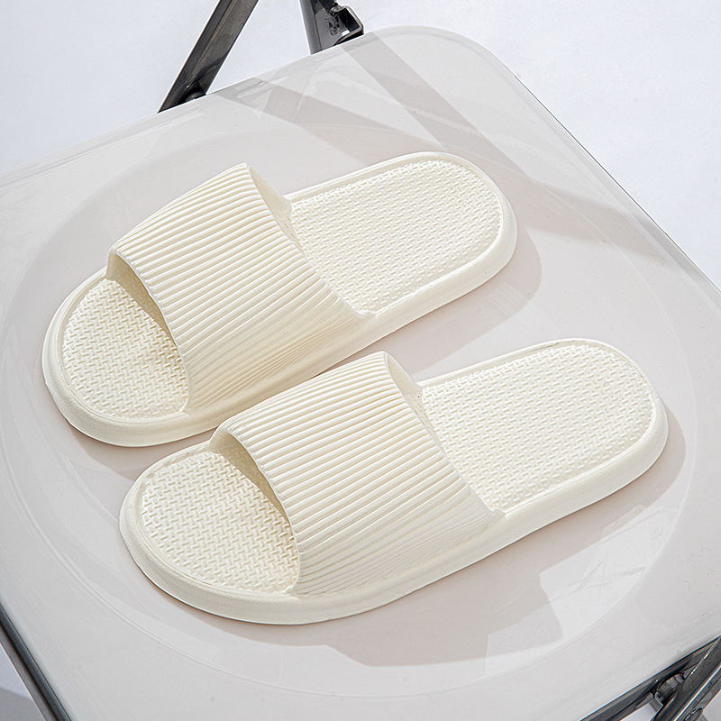 Bathroom Eva Foam Slippers for Men in Summer Indoor Non-Slip Bathing Home Slippers for Women in Summer