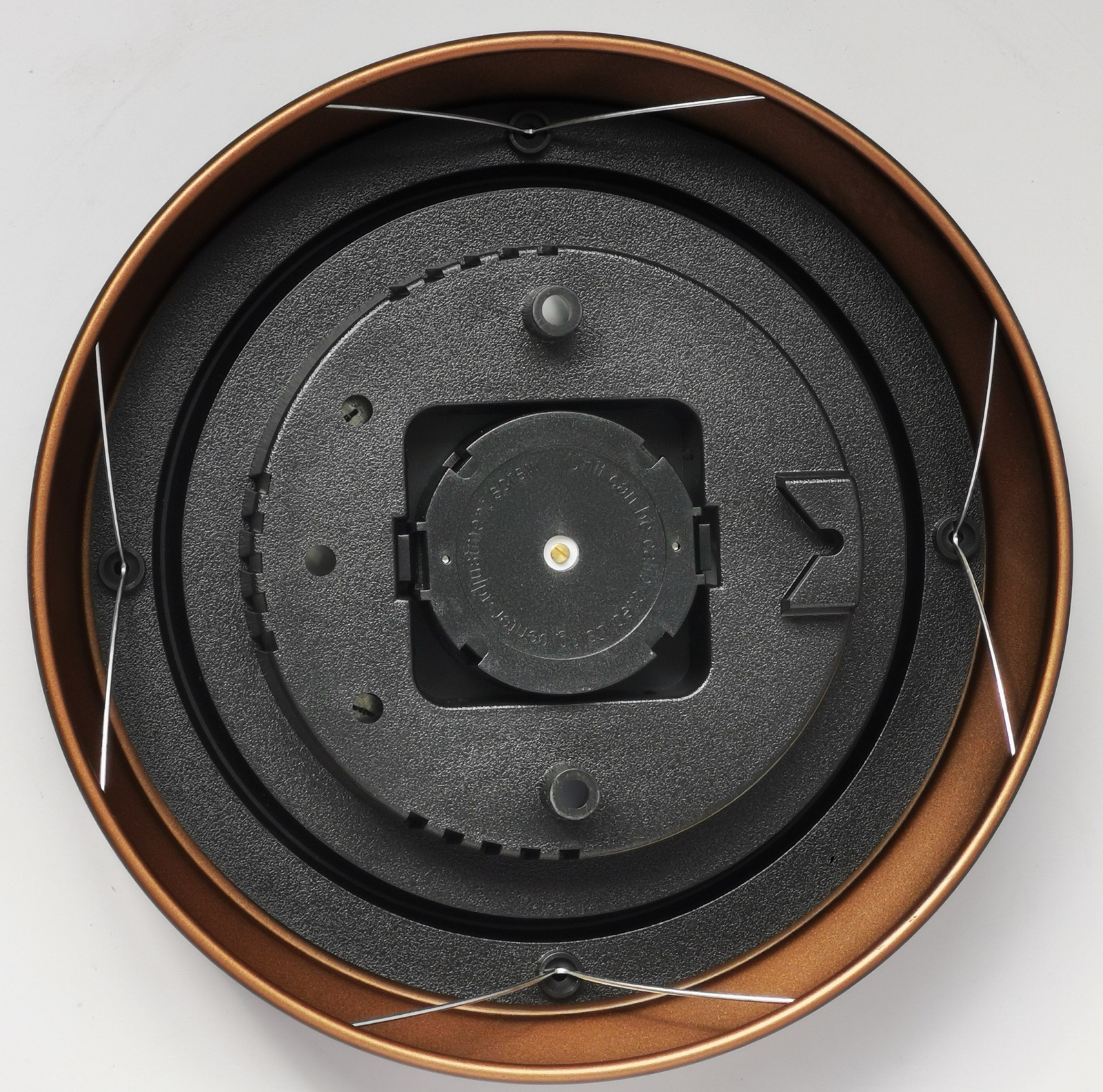 20cm Iron Shell 3-in-1 Weather Station (Thermometer, Hygrometer, Barometer)