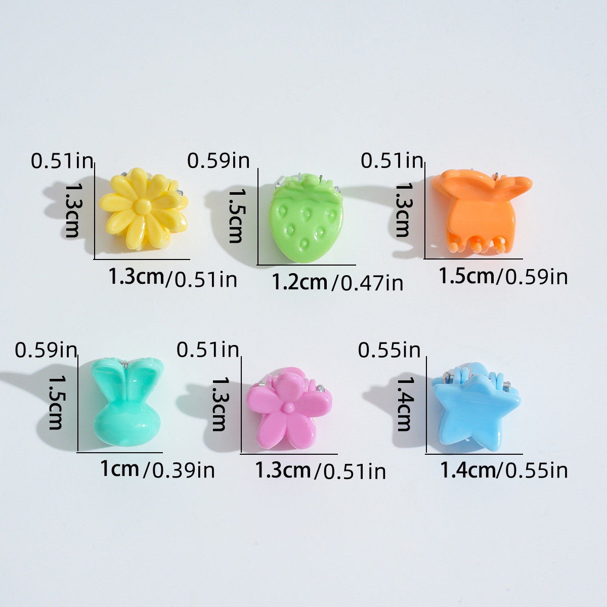 Cross-Border Mini Children's Hair Clips, Cute Baby Hair Clips, Small Hair Clips for Girls, Hair Accessories, Hairpins