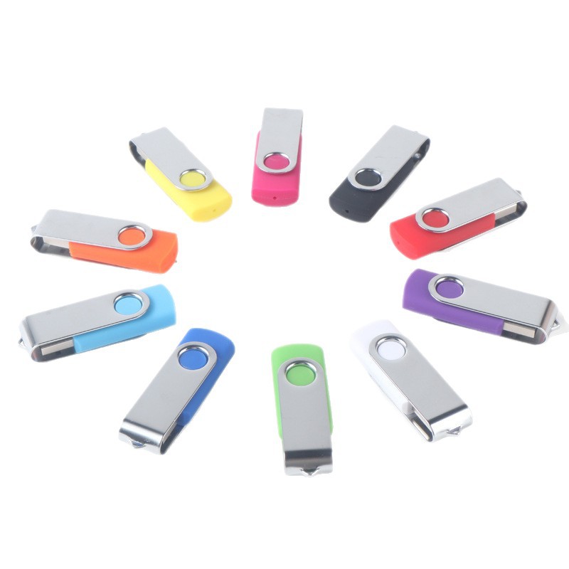 Rotating Clip Bidding Small Capacity U Disk 128m512m 1g 2g Company Gift U Disk 4G8G16G