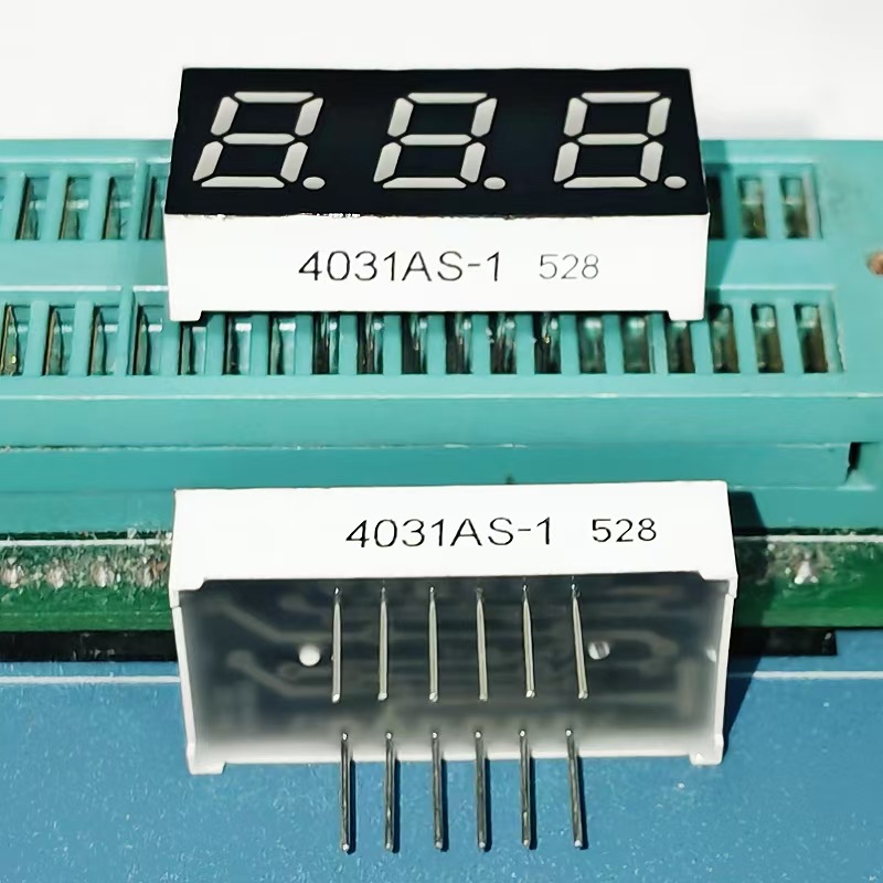 Factory direct supply 0.4 inch 3-digit LED digital tube 4301AS total Yin 4031BS total Yang bright red