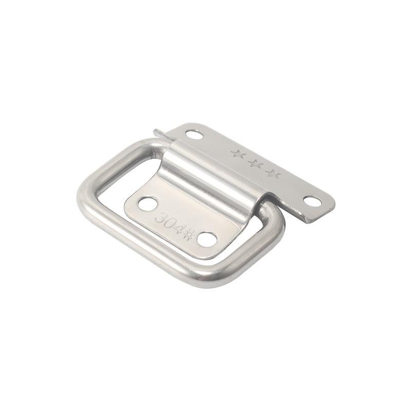 304 Stainless Steel Star Handle Thickened Folding Ring Handle Industrial Box Equipment Handle Cabinet Door Drawer Handle