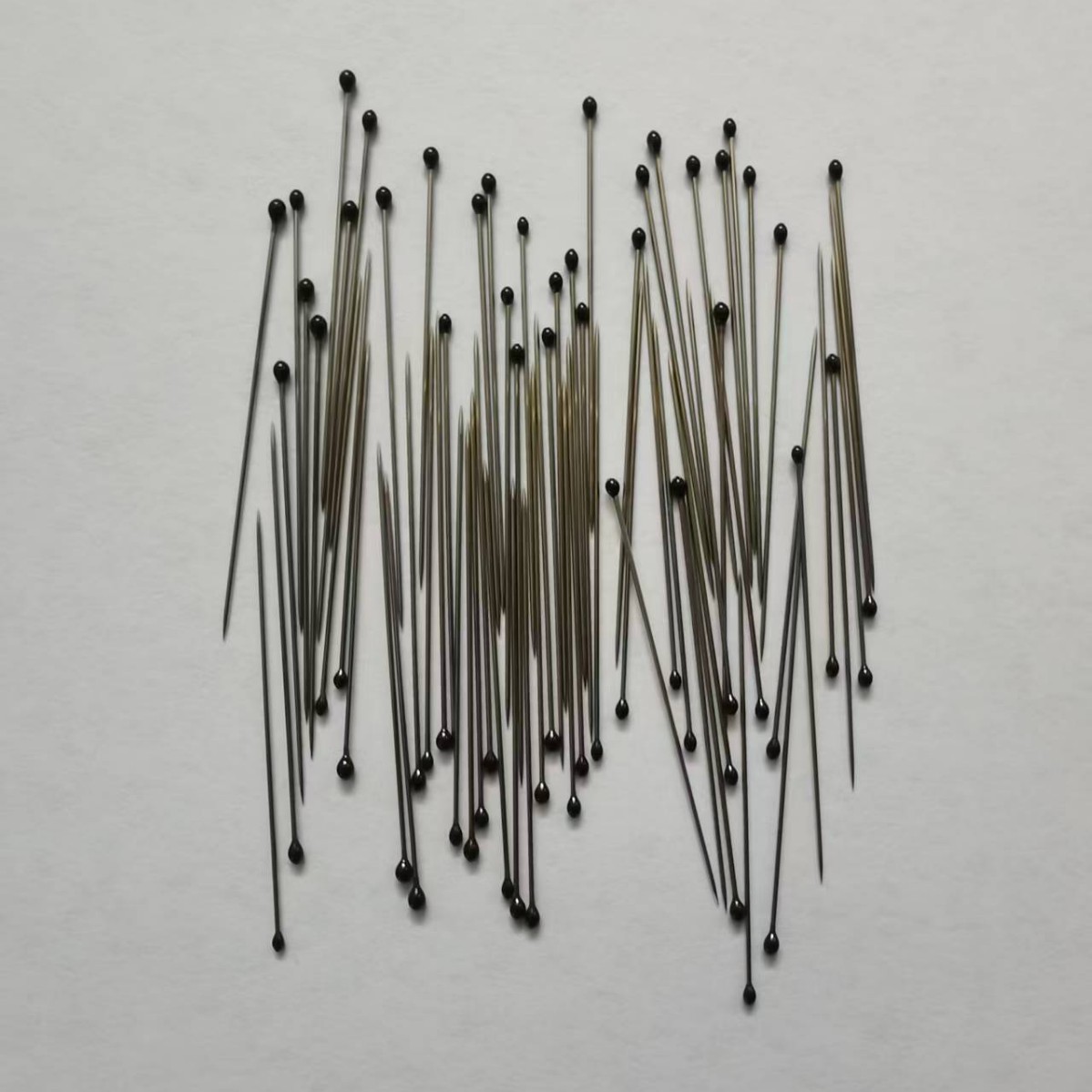 Supply Stainless Steel Rubber Head Insect Needle Specimen Needle with High Hardness, Sharp Needle Tip and Good Elasticity for Specimen Production