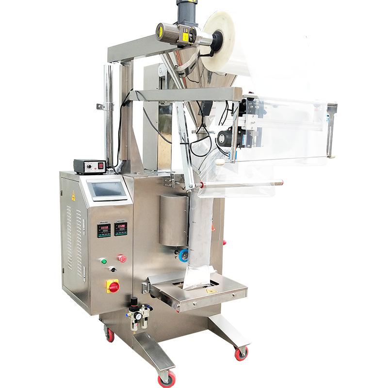 High-Speed Powder Packaging Machine, Fully Automatic Intelligent Weighing and Sealing Equipment, Protein Powder Probiotic Pre-Made Bag Packaging