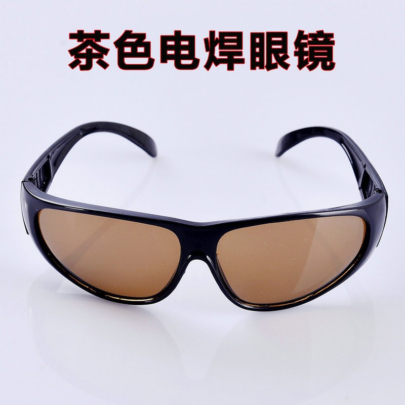Wholesale Welding Glasses, Anti-Impact, Windproof, Labor Protection Glasses, Street Stalls, Construction Site Sunglasses, Polishing