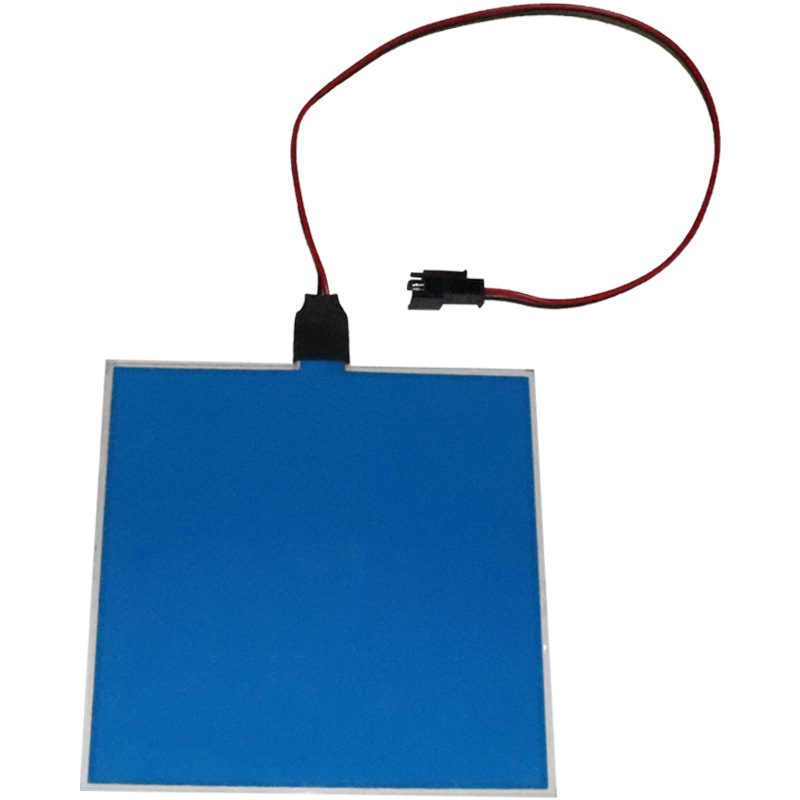 5x5cm EL Cold Light Film atmosphere decorative lamp light emitting film backlight can be cut ultra-thin electroluminescent direct sales