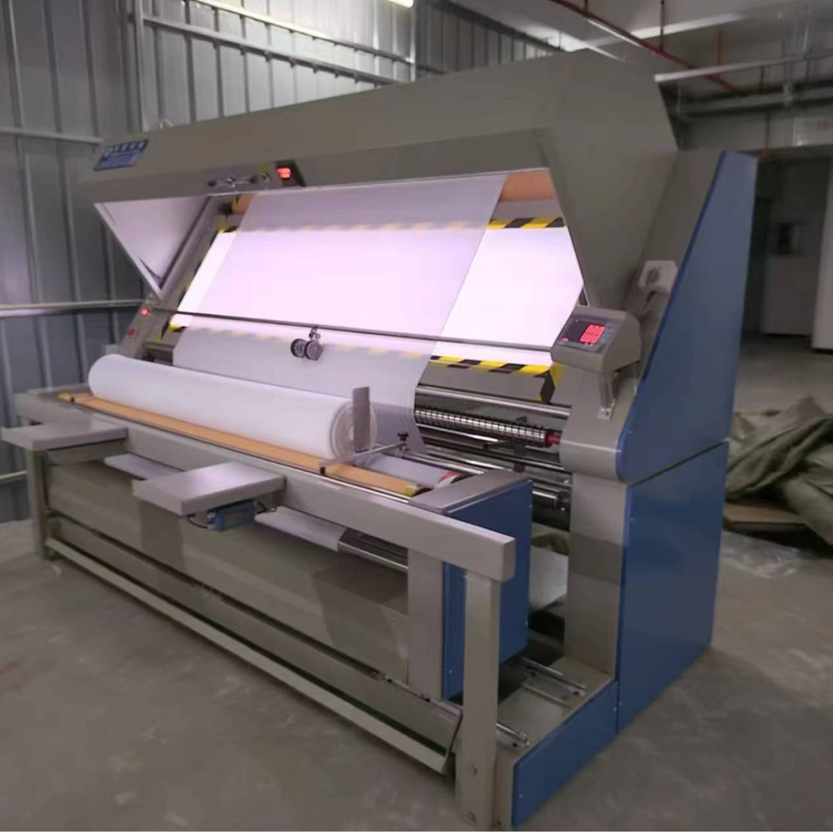 Finished Product Inspection Machine, Automatic Edge-To-Edge Rolling Machine, Direct Quality Assurance from the Manufacturer, Dual-Purpose for Knitting and Weaving