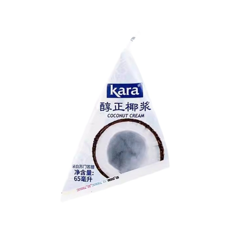 Indonesia imported kara Jiale coconut milk 65ml * 36 coconut milk and rice dew raw materials summer dessert wholesale