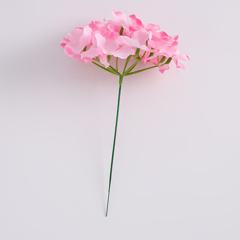 17/25/30cm Green Leather Wire Pole Artificial Flower Pole Flower Branch Cartoon Shaping Flower Wrapping Material