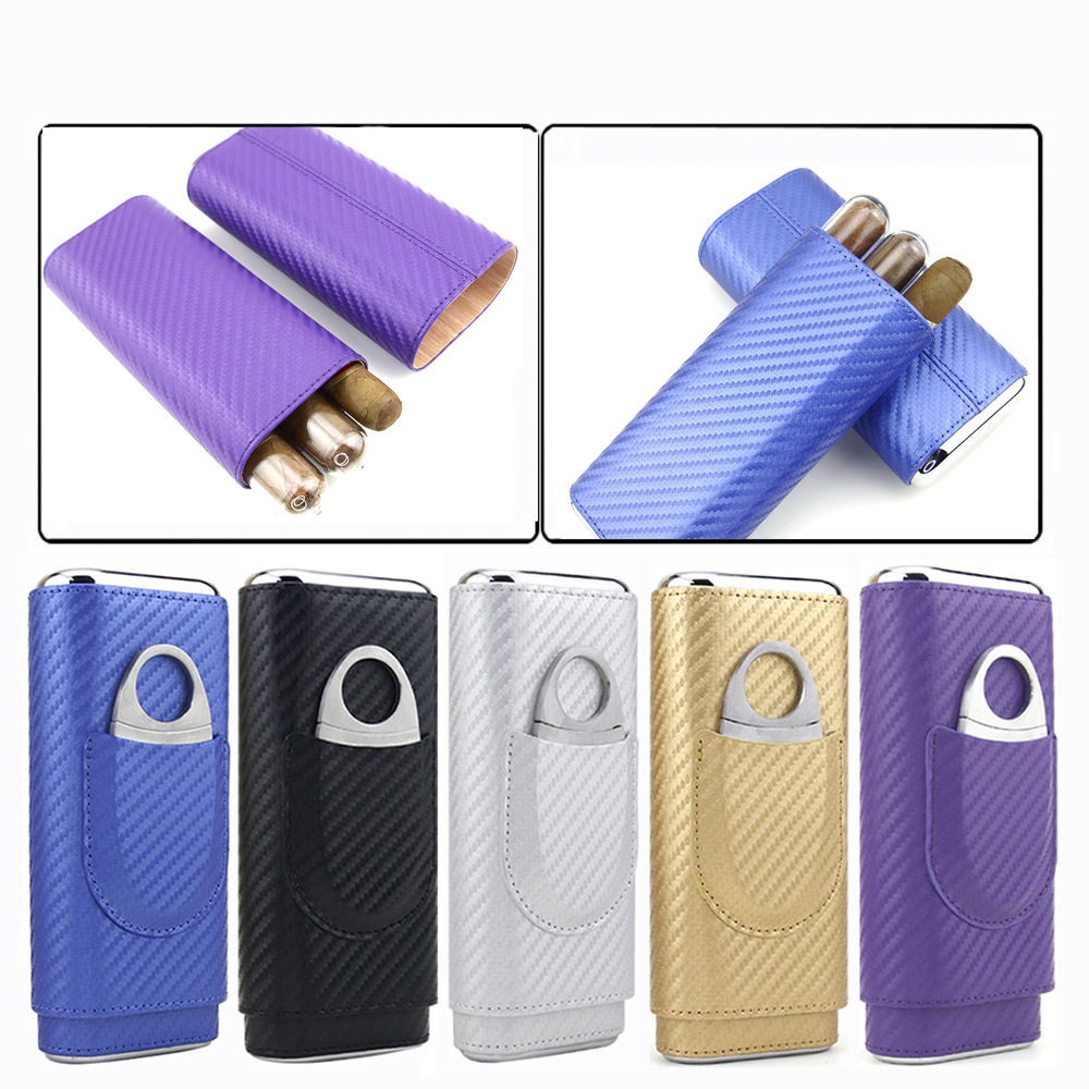 Новая коробка для сигар с рисунком соломки, кедровая увлажняющая крышка, специальная портативная коробка на 3 сигары