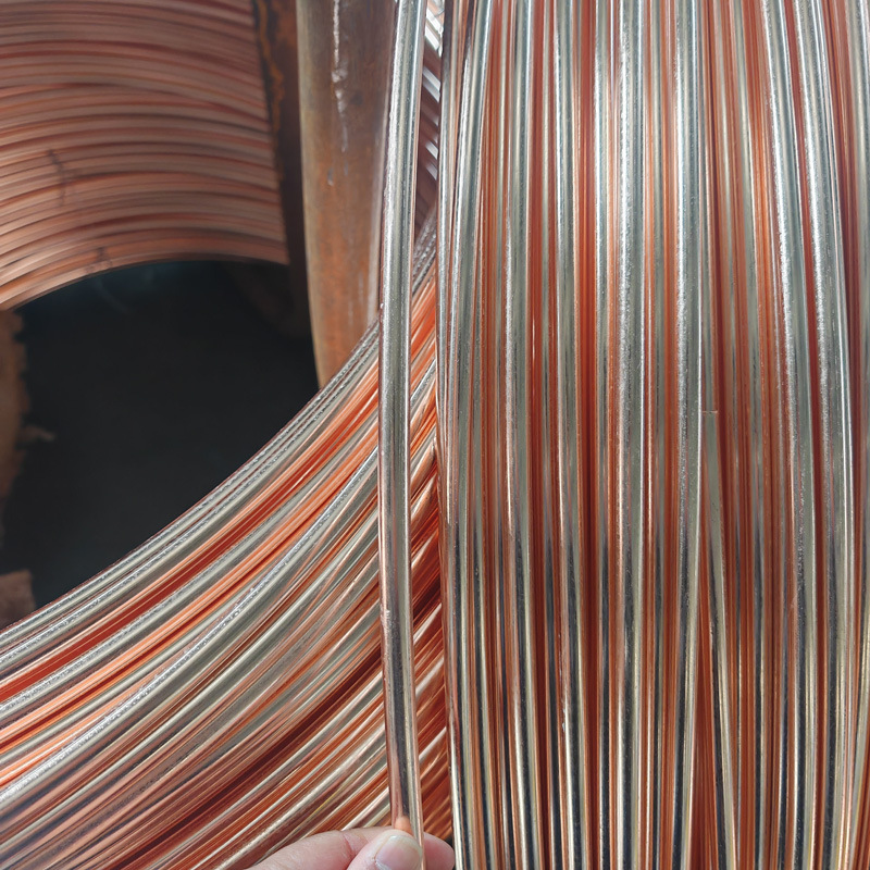 Yinbang Copper-Clad Steel Round Bar with Copper Layer Thickness ≥0.25, Diameter 14, Copper-Coated Steel, Copper-Plated, for Grounding and Lightning Protection