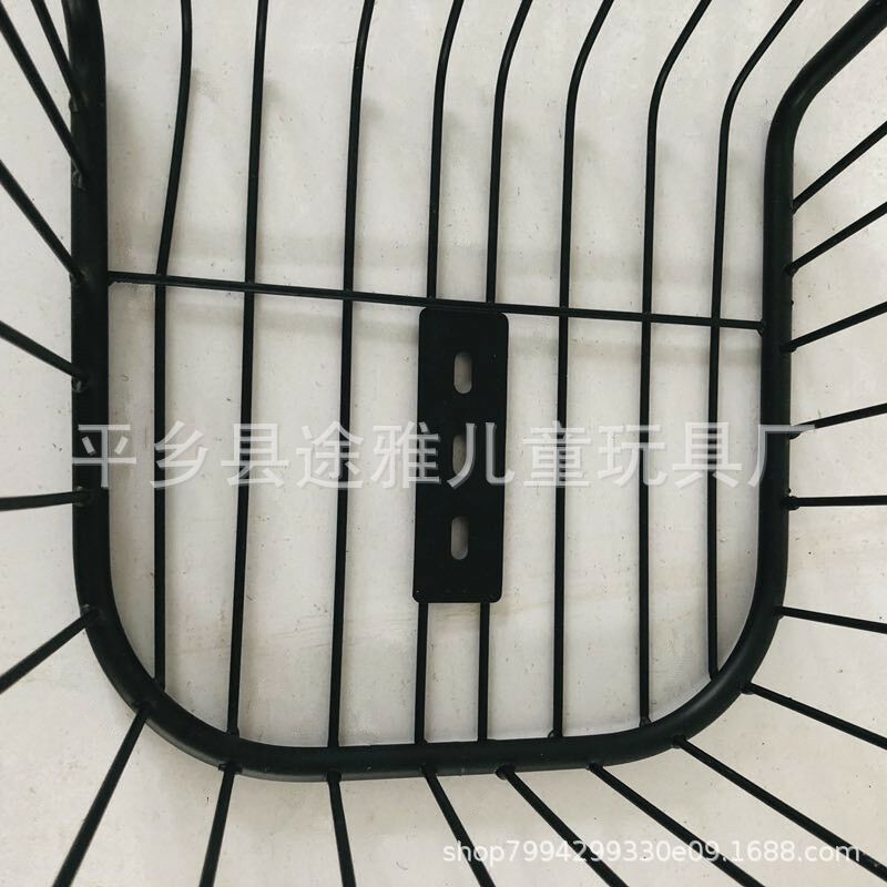 Electric car front slope basket bicycle rear basket bicycle can be thickened and widened with vegetable basket
