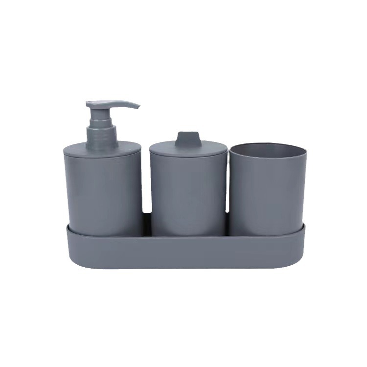 Bathroom toiletries suit bathroom products toilet gargle brushing teeth shampoo bath bottled plastic suit wholesale