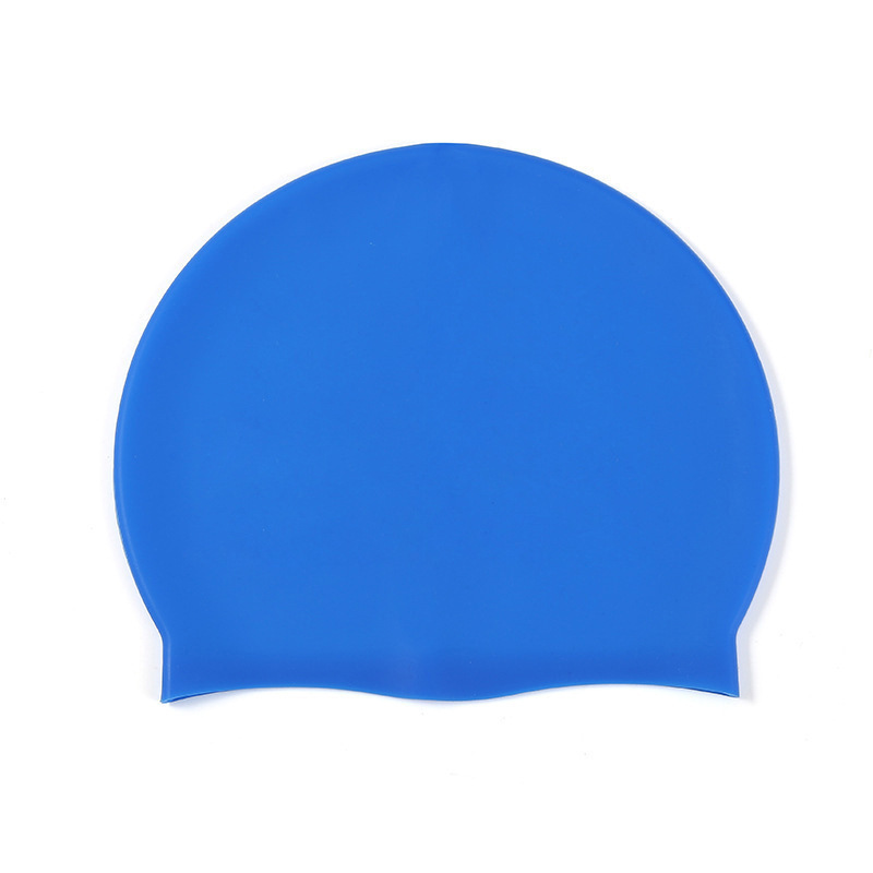 50g Adult Swimming Cap Silicone Waterproof Swimming Cap Boys Girls Neutral Silicone Swimming Cap Silicone Training Swimming Cap