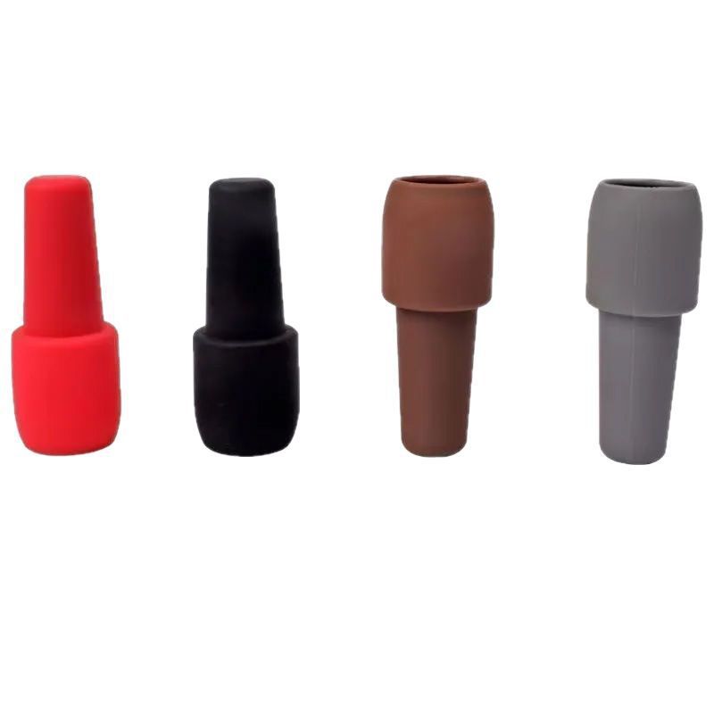Factory Double-Sealed Silicone Wine Stopper, Champagne Beer Stopper, Anti-Falling Wine Bottle Stopper, Kitchen Seasoning Bottle Stopper