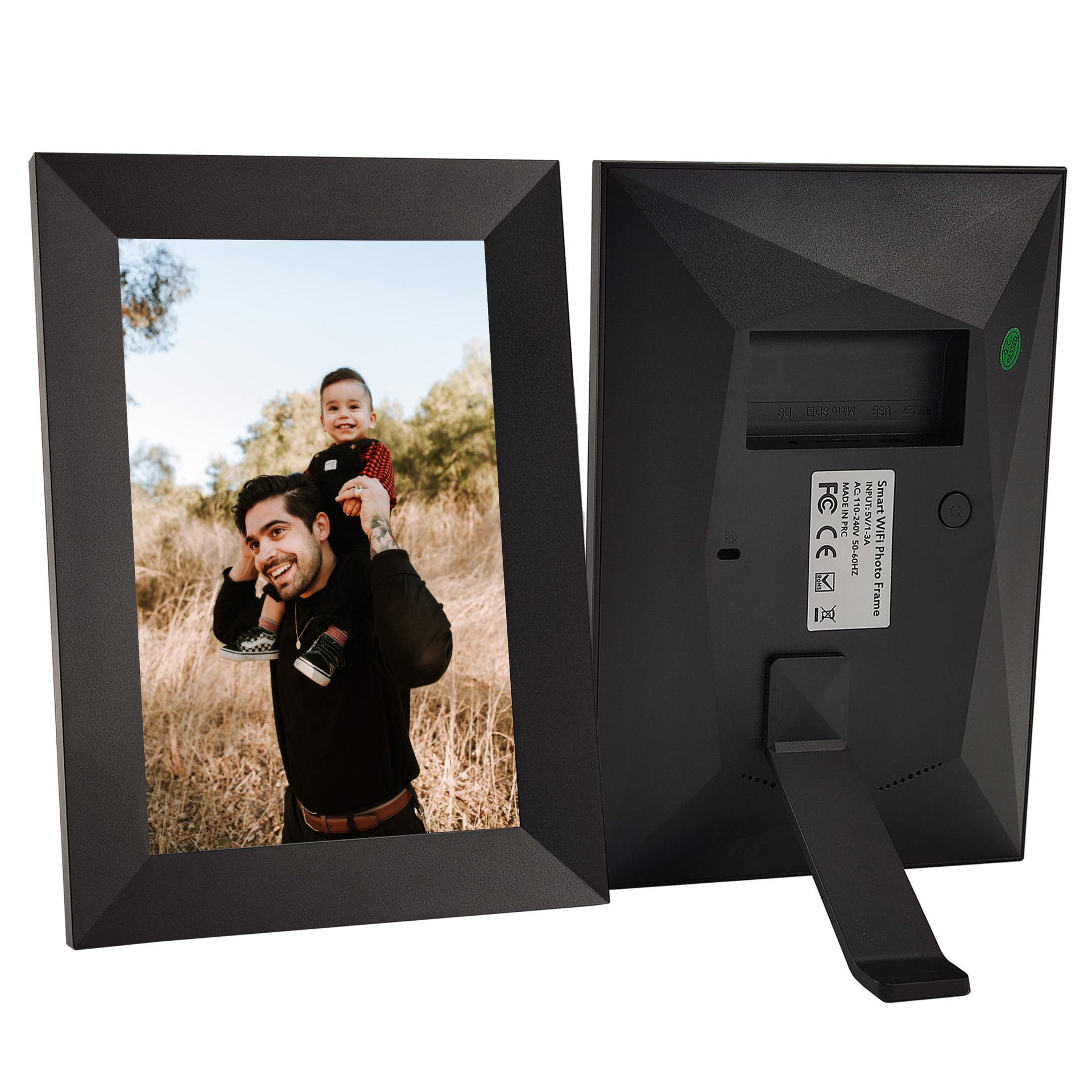 10.1inch Wifi Cloud Digital Photo Frame Electronic Photo Album App Transmits Photos and Videos, Can Be Placed Horizontally or Vertically, Business Gift
