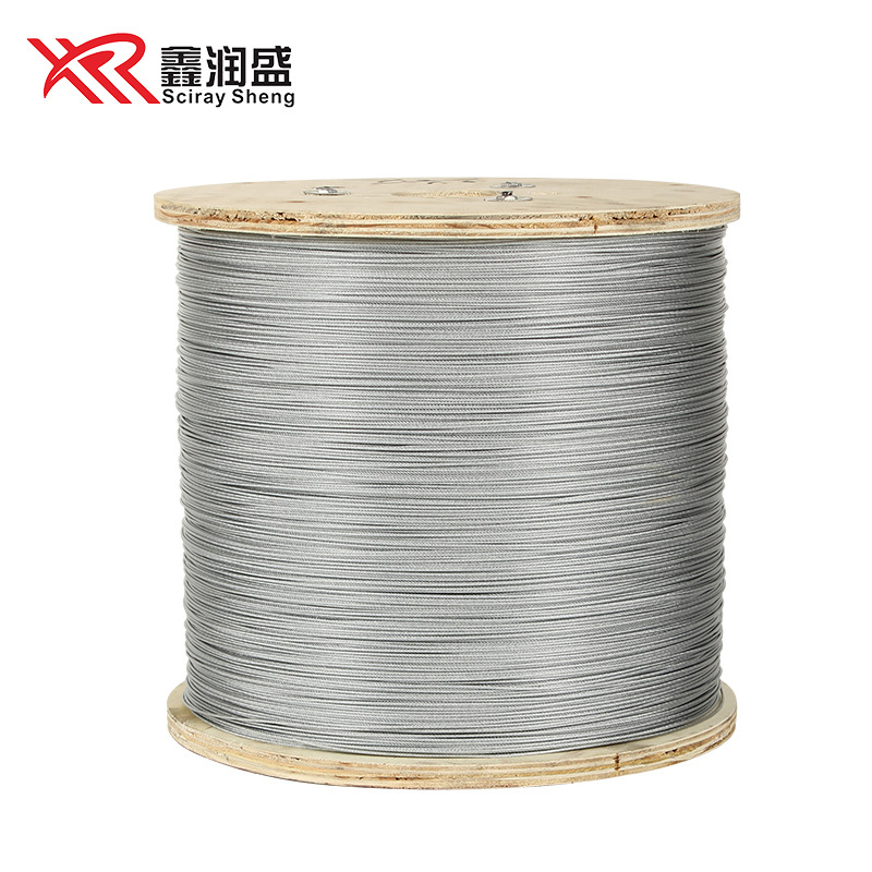201/304 Galvanized Steel Wire Rope 7*7 Steel Wire Rope Plastic Coated Galvanized Steel Wire Rope Lighting Decoration Greenhouse Traction Rope