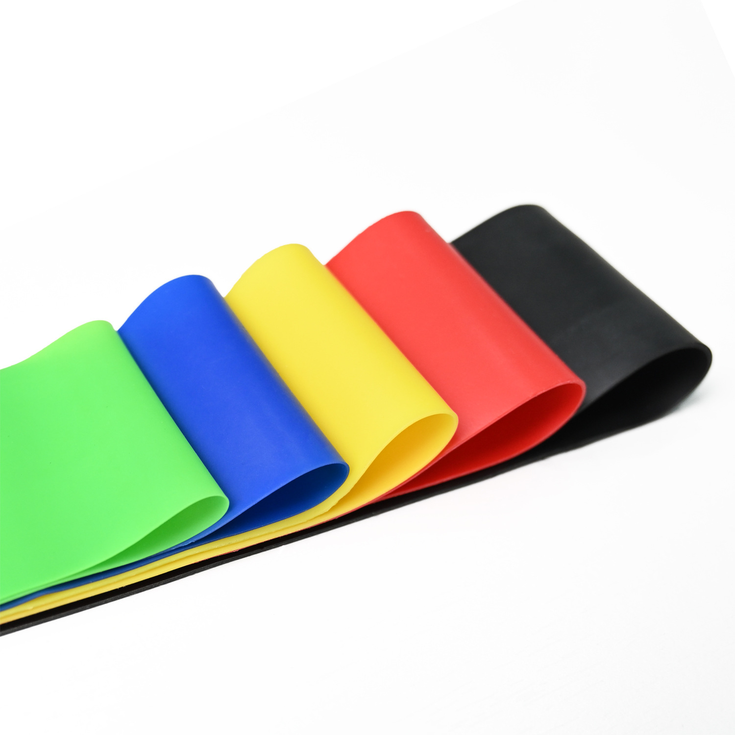 Tpe Resistance Band Fitness Elastic Band Yoga Pull Ring Hip Pull Band Body Training Device Stretching Resistance Band