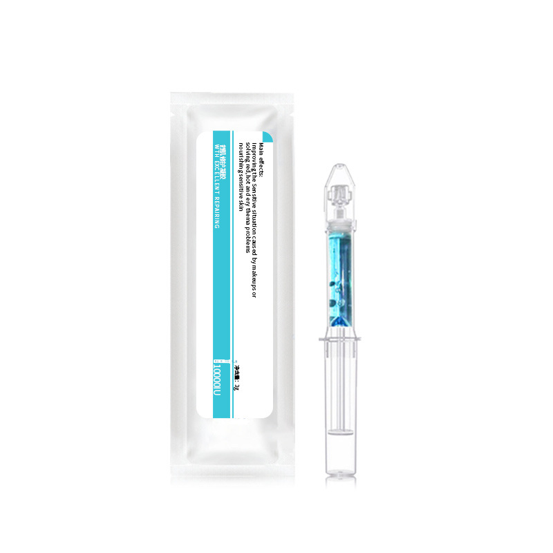 Soothing Skin repair cold gel damaged sensitive skin fading red hydrating tender skin cuticle damaged blue ketone peptide fading red gel