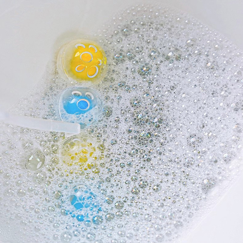 Hanging Toilet Deodorant Ball Toilet Cleaning Deodorant Toilet Cleaner Toilet Fragrance Hanging Ball Blue Bubble