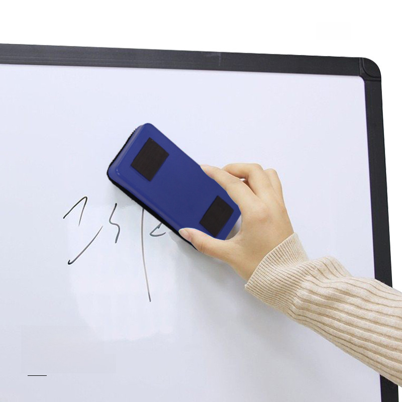 Magnetic whiteboard eraser manufacturers for large and small flannel Miscellaneous cloth magnetic plastic easy-to-erase chalk blackboard eraser brush